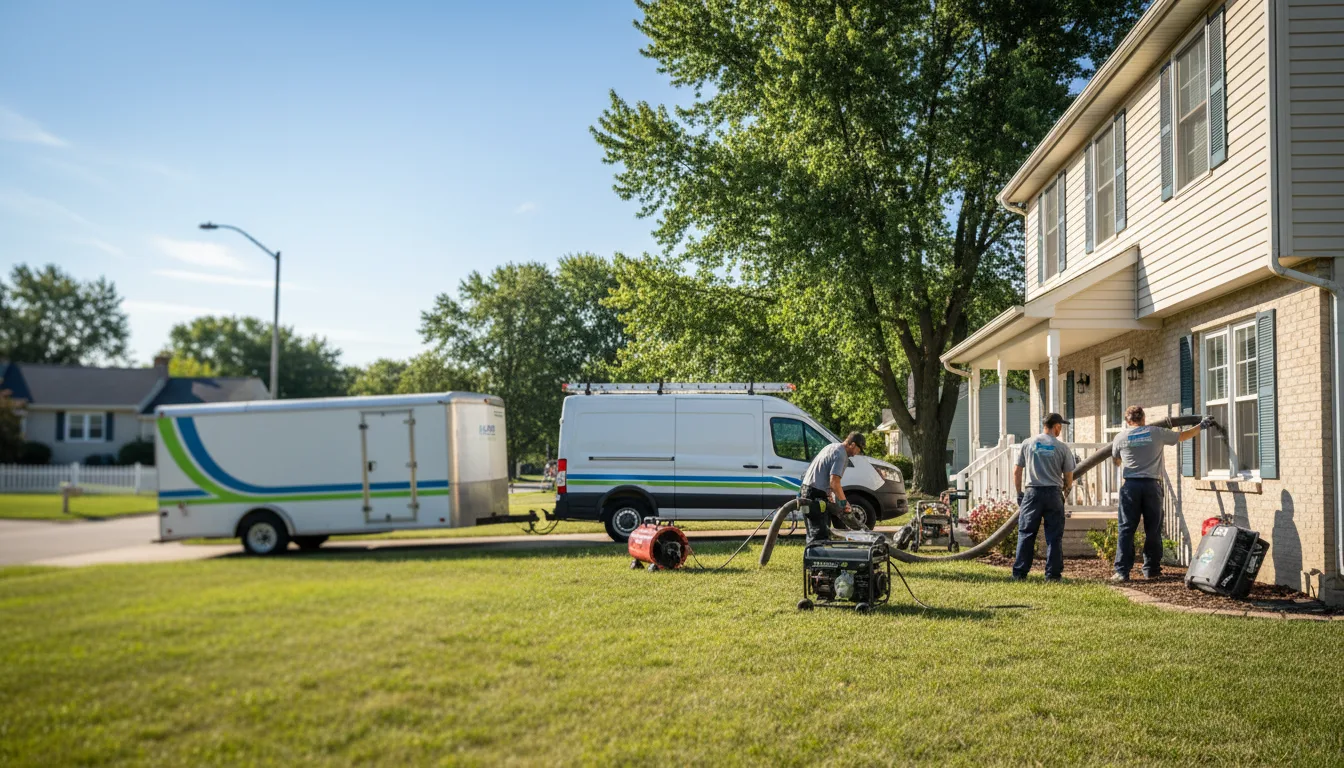 Flooded Basement Restoration And Cleanup With Repair in Crystal Lake, IA near me